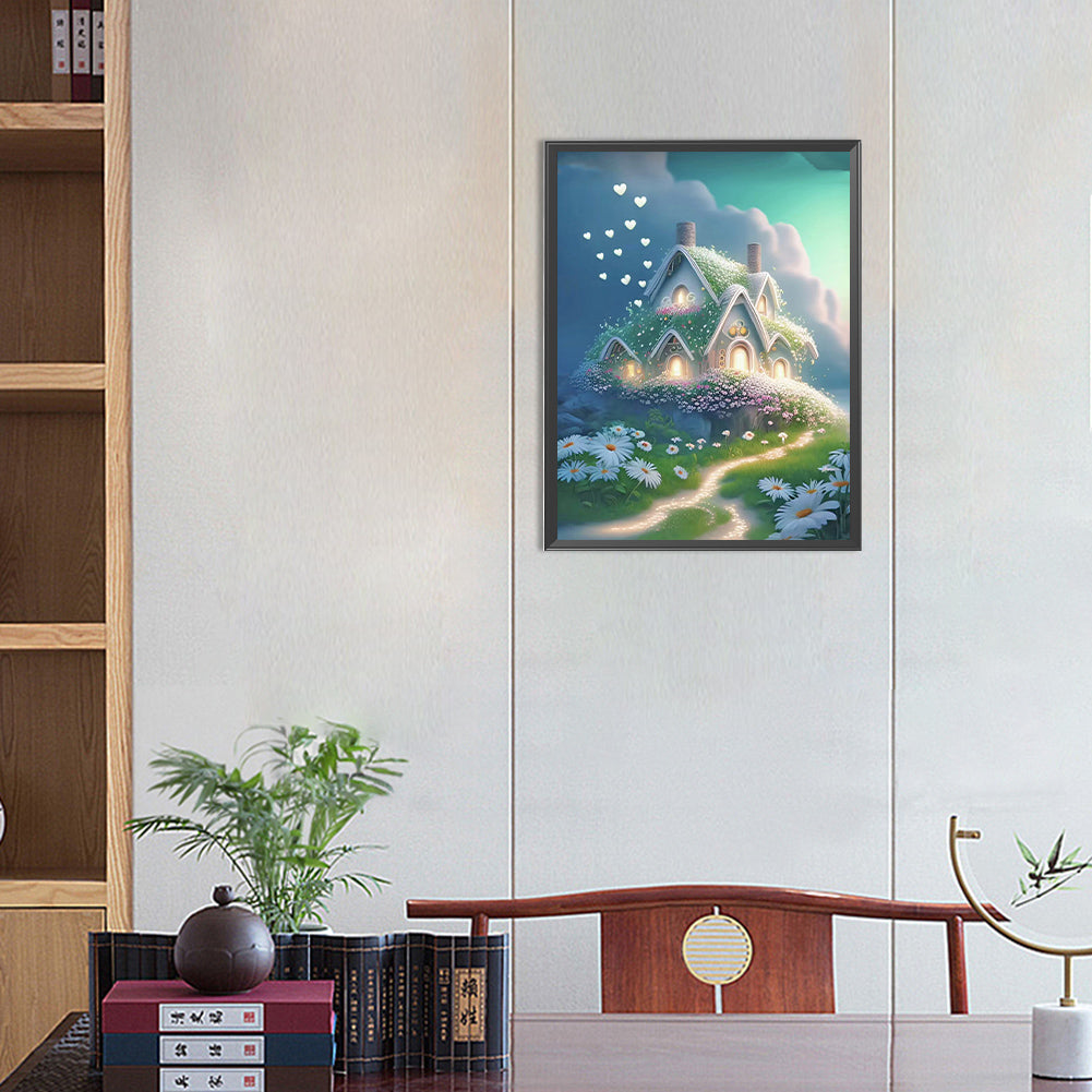 Multiple Houses - Full Round Drill Diamond Painting 30*40CM
