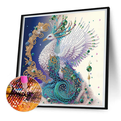 Beautiful Kong Yu - Special Shaped Drill Diamond Painting 30*30CM