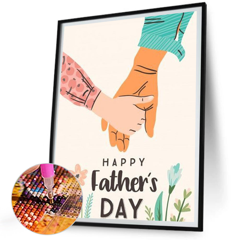 Father'S Day - Full Square Drill Diamond Painting 30*40CM