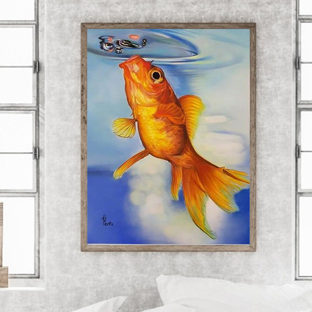 Small Koi - Full Round Drill Diamond Painting 30*40CM