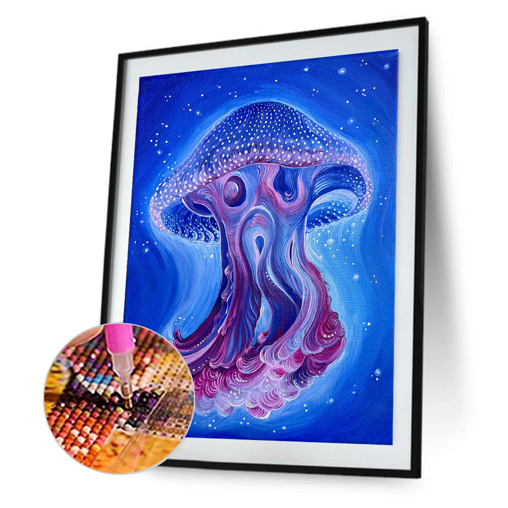 Jellyfish - Full Round Drill Diamond Painting 30*40CM