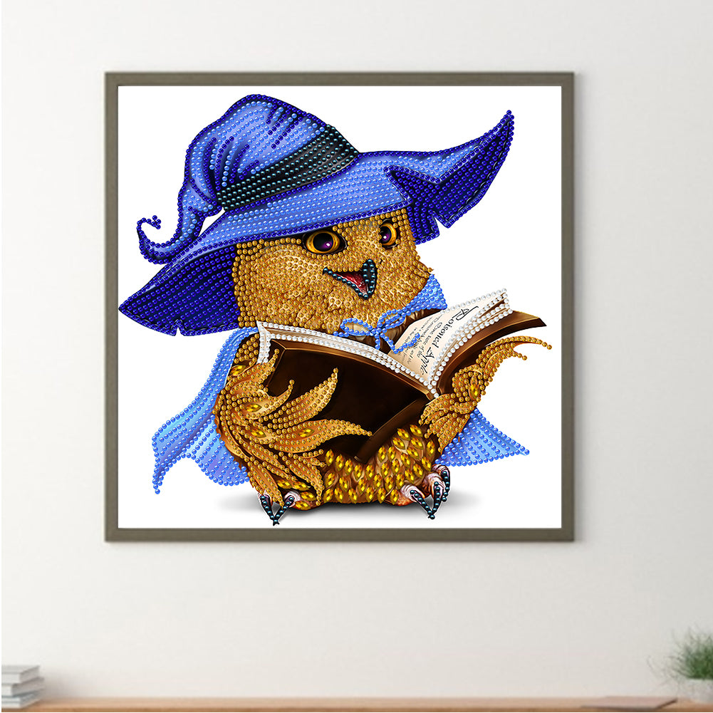 Owl - Special Shaped Drill Diamond Painting 30*30CM