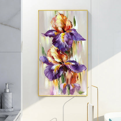 Iris - Full Round Drill Diamond Painting 40*70CM
