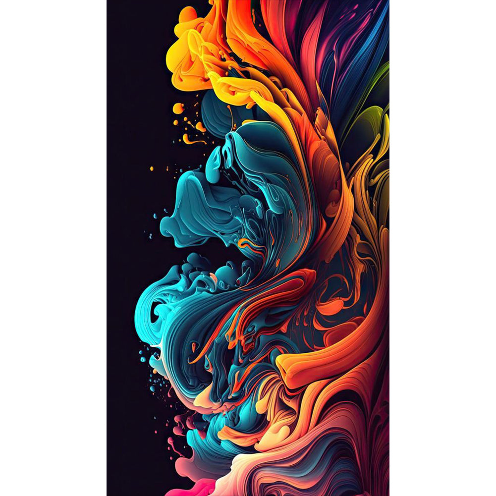 Colorful Paint - Full Square Drill Diamond Painting 40*70CM