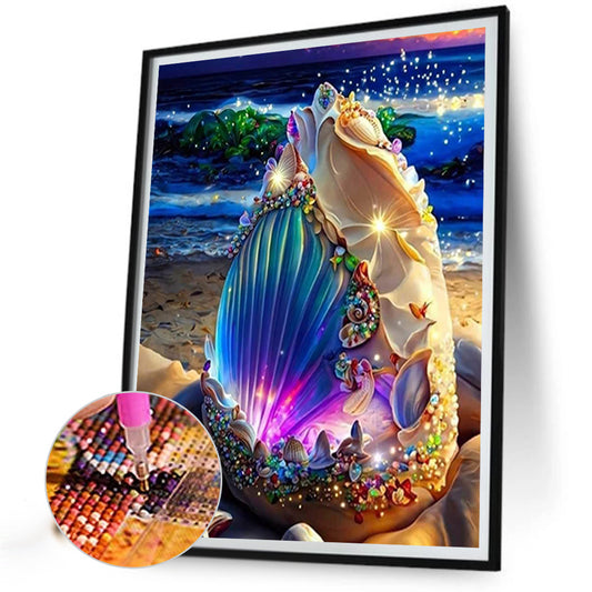 Conch - Full Square Drill Diamond Painting 40*50CM