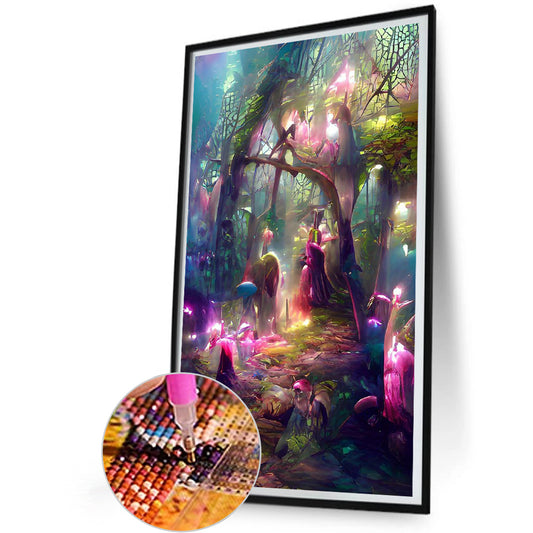 Magic Landscape - Full Round Drill Diamond Painting 30*50CM