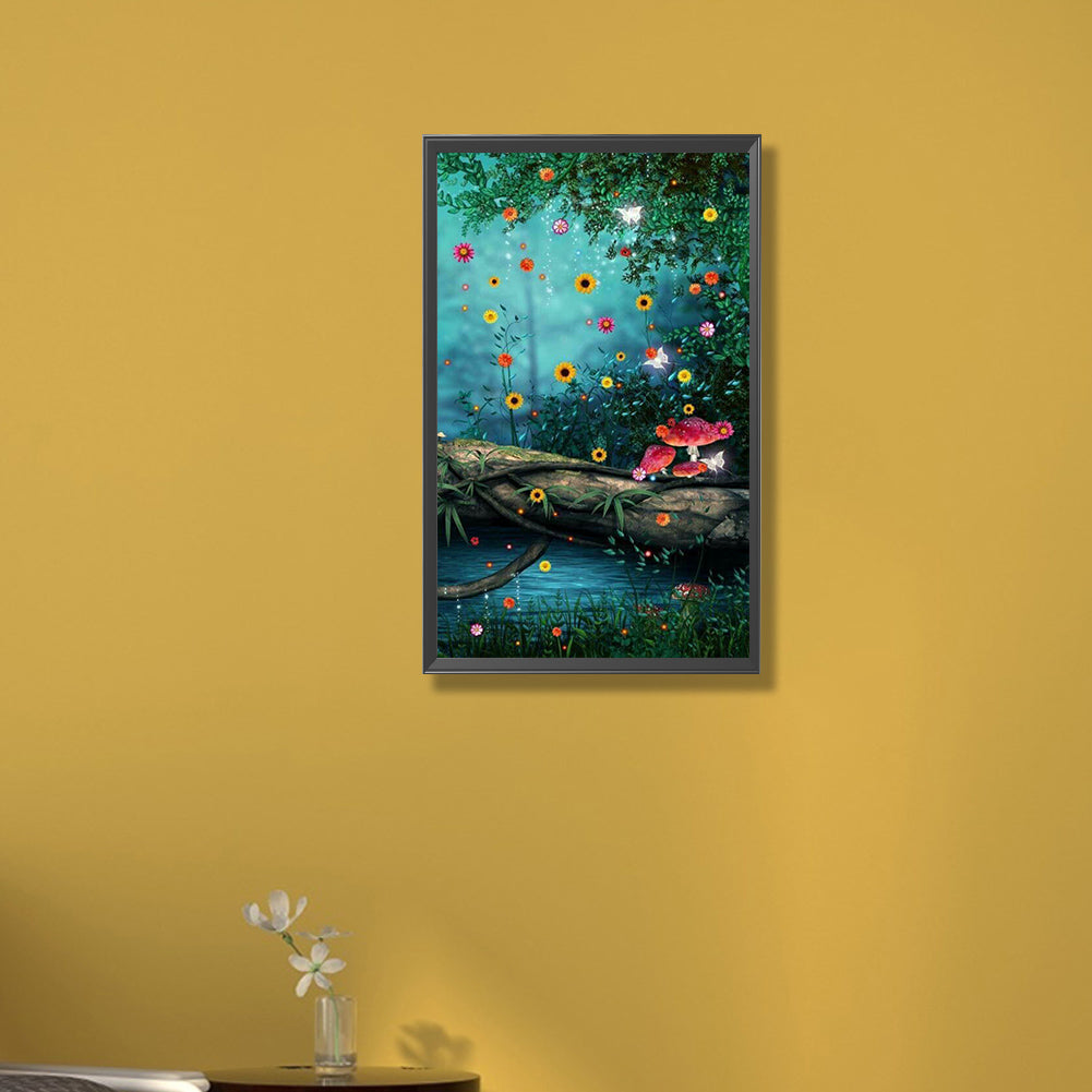 Magic Landscape - Full Round Drill Diamond Painting 30*50CM
