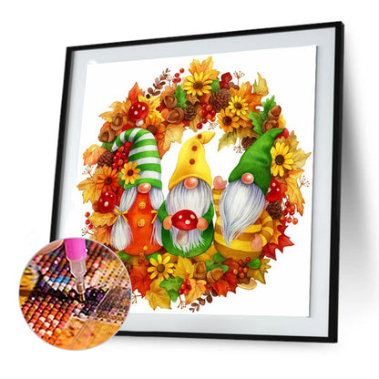 Goblin Garland - Full Round Drill Diamond Painting 30*30CM