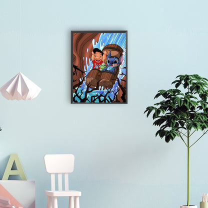 Stitch - Full Round Drill Diamond Painting 30*40CM