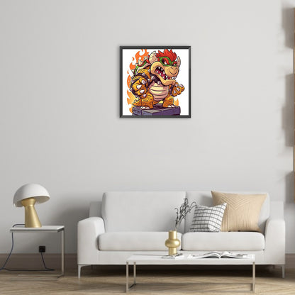 Cool Bully - Full Round Drill Diamond Painting 30*30CM