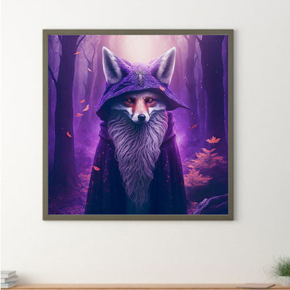 Fox Wizard - Full Round Drill Diamond Painting 30*30CM