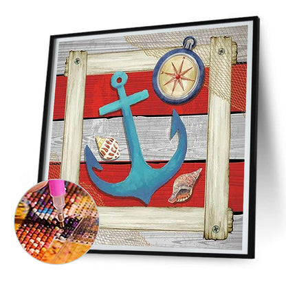 Anchor - Full Round Drill Diamond Painting 30*30CM