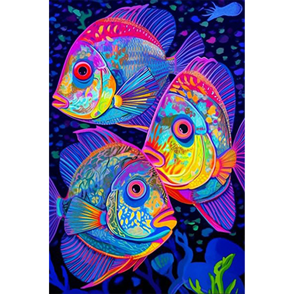 Ocean World - Full Round Drill Diamond Painting 30*45CM