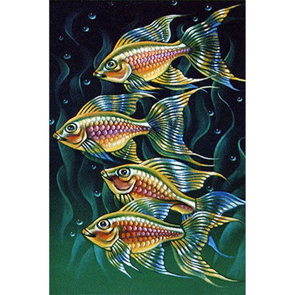 Ocean World - Full Round Drill Diamond Painting 30*45CM