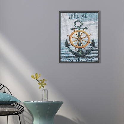 Anchor - Full Round Drill Diamond Painting 40*55CM