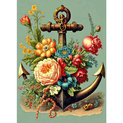 Anchor - Full Round Drill Diamond Painting 40*55CM