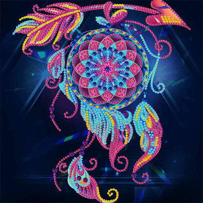 Dream Catcher - Special Shaped Drill Diamond Painting 30*30CM