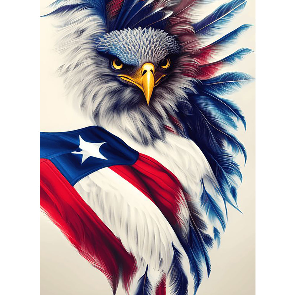 American Eagle - Full Round Drill Diamond Painting 40*60CM