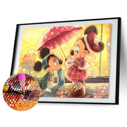 Disney Mickey Mouse - Full Round Drill Diamond Painting 40*30CM