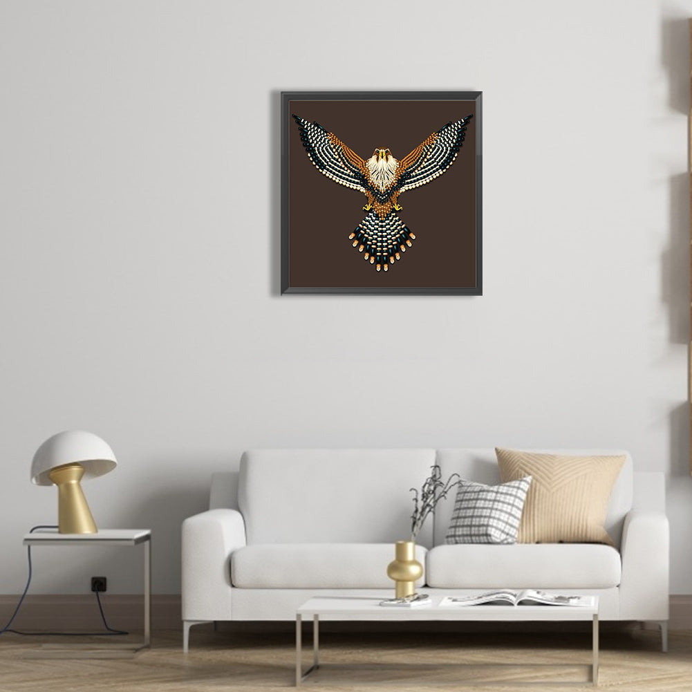 Eagle - Full Round Drill Diamond Painting 30*30CM