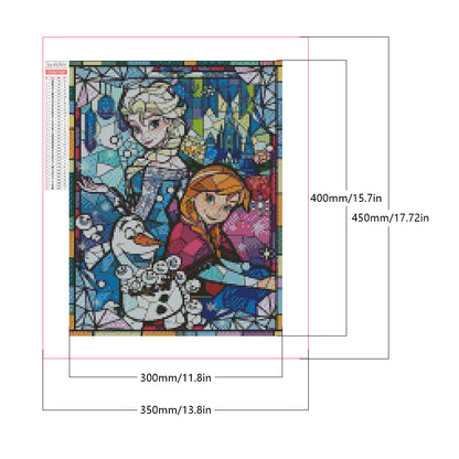 Frozen - Full Square Drill Diamond Painting 30*40CM