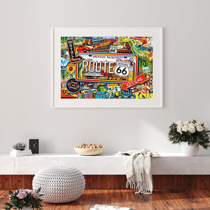 Billboard Collection - Full Round Drill Diamond Painting 40*30CM