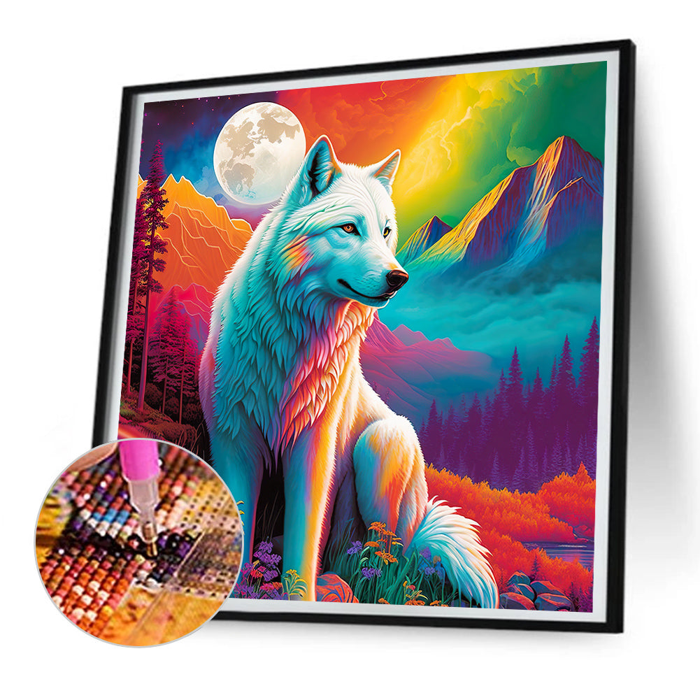 Color Wolf - Full Round Drill Diamond Painting 30*30CM