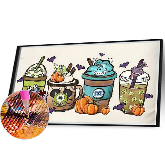 Monsters Inc Mug - Full Round Drill Diamond Painting 50*30CM