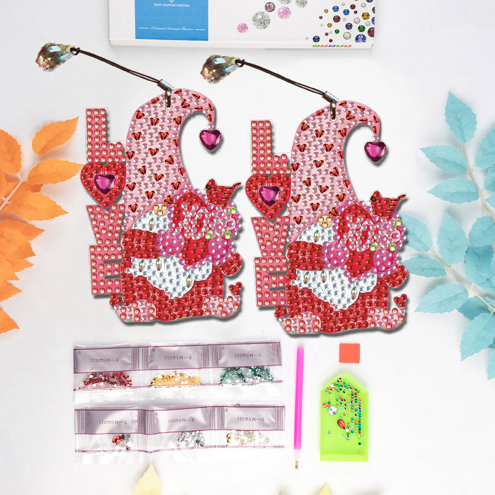 DIY Diamond Art Bookmarks Acrylic 5D Handmade Art Craft for Beginner Adults Kids