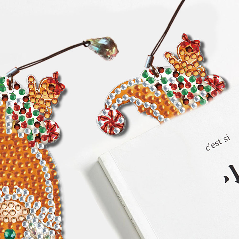 DIY Diamond Art Bookmarks Acrylic 5D Handmade Art Craft for Beginner Adults Kids