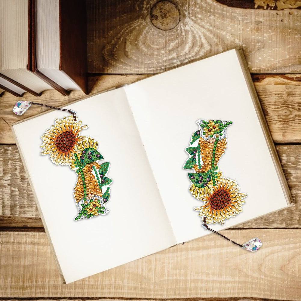 DIY Diamond Art Bookmarks Acrylic 5D Handmade Art Craft for Beginner Adults Kids