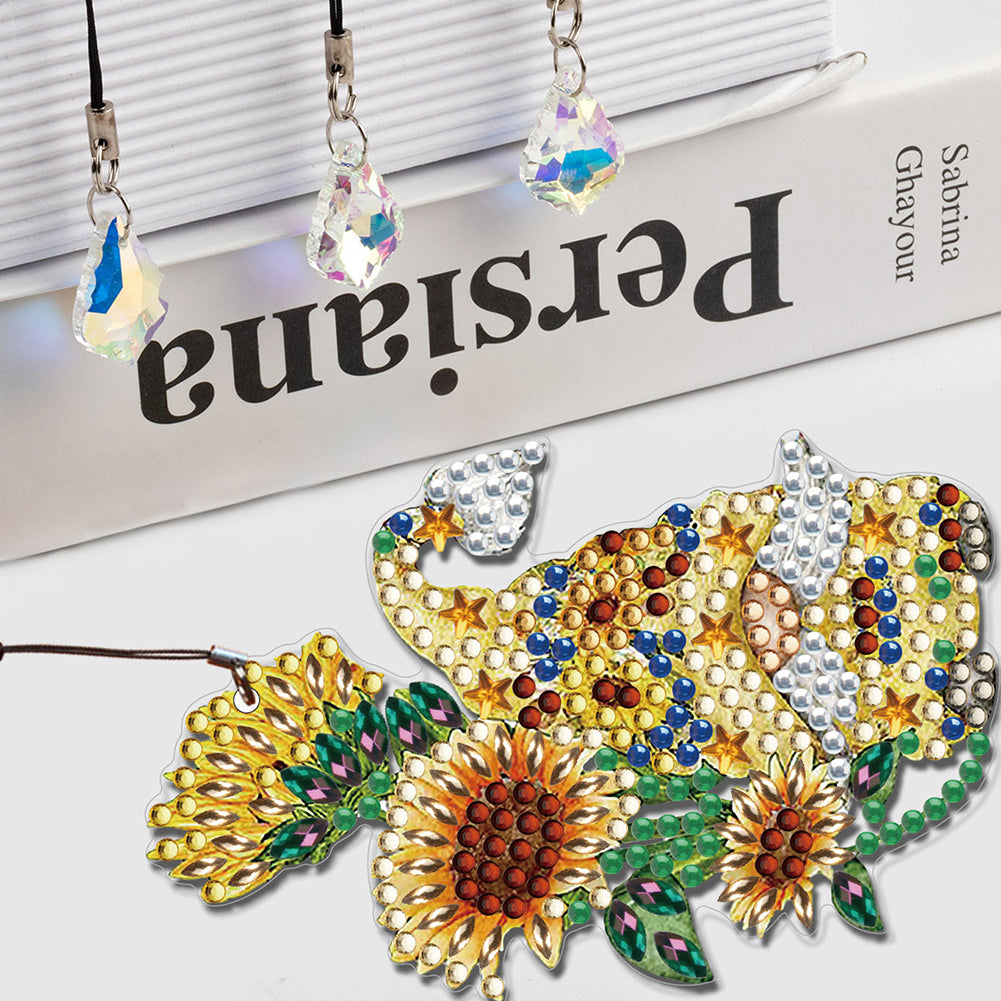 DIY Diamond Art Bookmarks Acrylic 5D Handmade Art Craft for Beginner Adults Kids