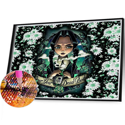 Wednesday - Full Round Drill Diamond Painting 40*35CM