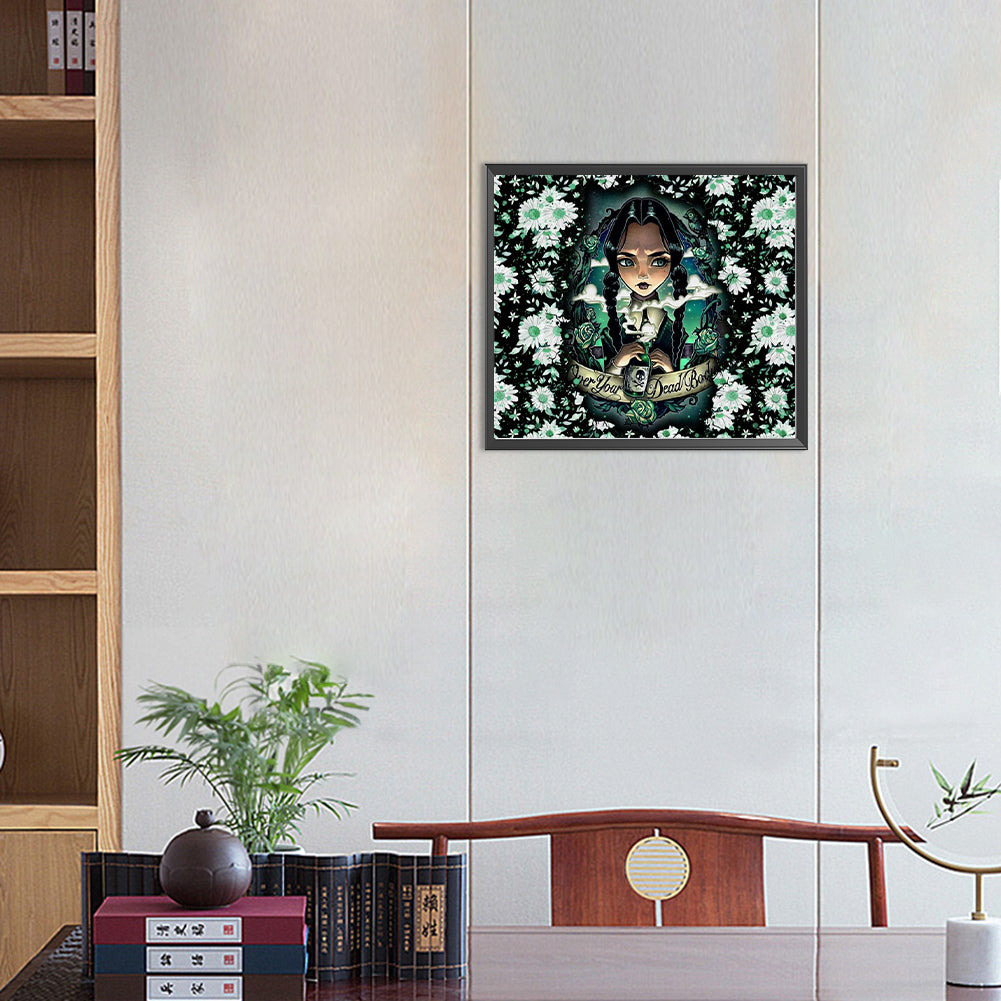 Wednesday - Full Round Drill Diamond Painting 40*35CM