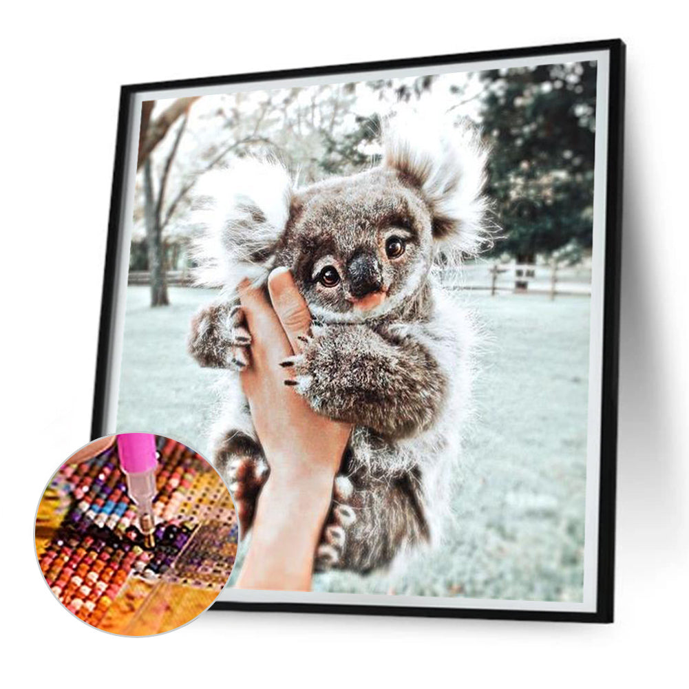 Little Koala - Full Round Drill Diamond Painting 30*30CM