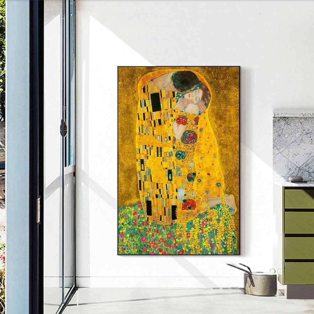 Kiss - Full Round Drill Diamond Painting 40*55CM