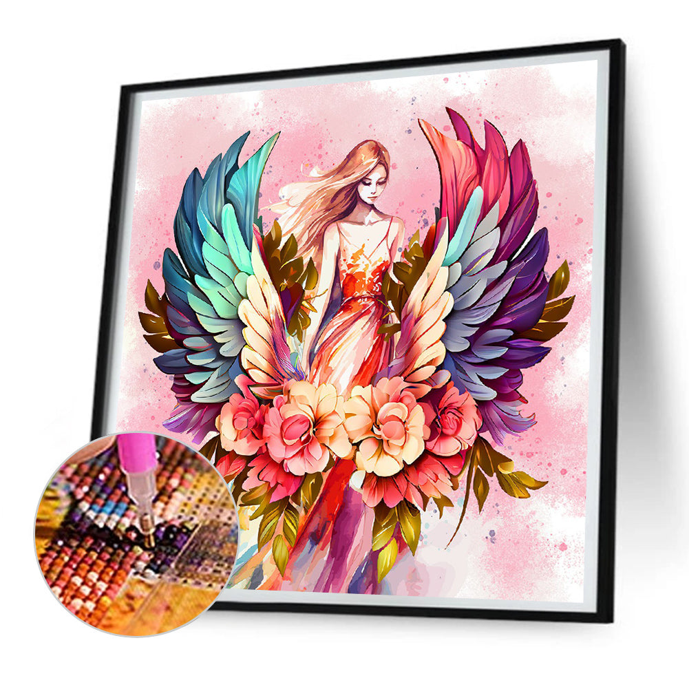 Wing - Full Round Drill Diamond Painting 30*30CM