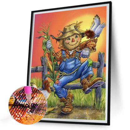 Scarecrow - Full Round Drill Diamond Painting 30*40CM