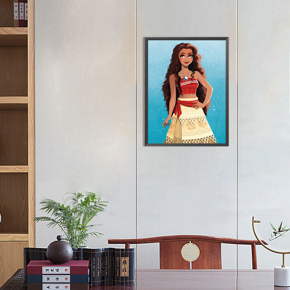 Moana - Full Round Drill Diamond Painting 30*40CM