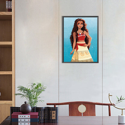 Moana - Full Round Drill Diamond Painting 30*40CM