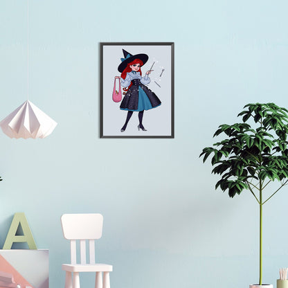 Princess Ariel - Full Round Drill Diamond Painting 30*40CM
