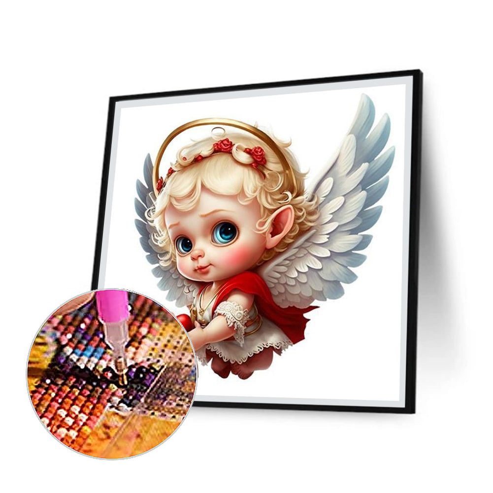 Little Angel - Full Round Drill Diamond Painting 30*30CM