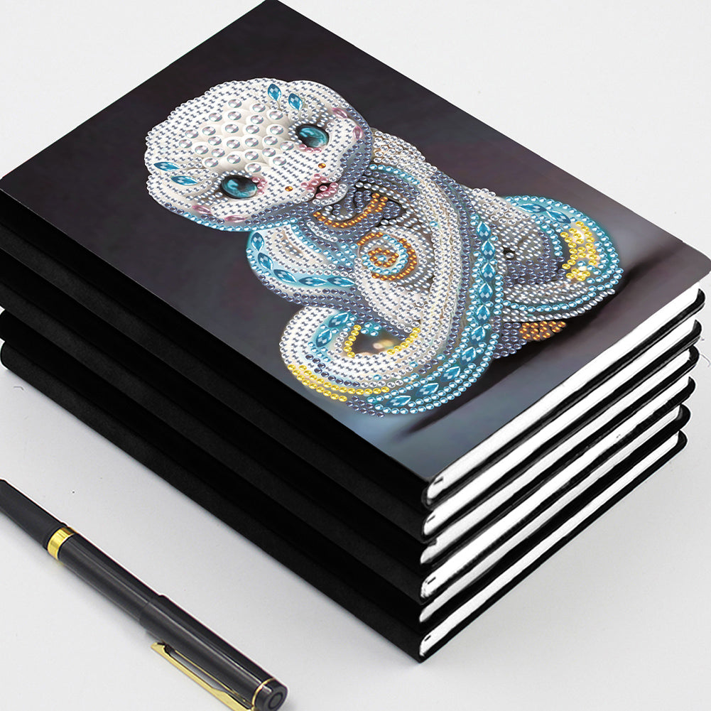 5D Diamond Mosaic Notebook 50 Pages DIY Art Craft A5 Journal Hand Chinese Zodiac