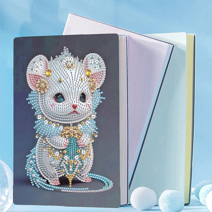 5D Diamond Mosaic Notebook 50 Pages DIY Art Craft A5 Journal Hand Chinese Zodiac