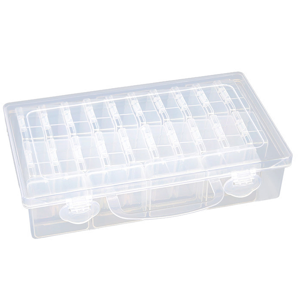 Clear Bead Storage Containers Small Parts Storage Diamond Painting Accessory Box