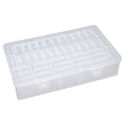 Clear Bead Storage Containers Small Parts Storage Diamond Painting Accessory Box