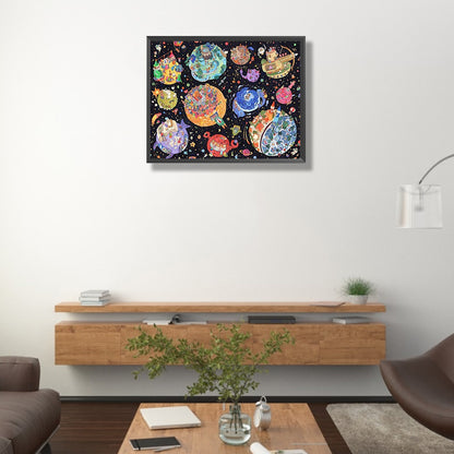 The Planet - Full Round Drill Diamond Painting 50*40CM