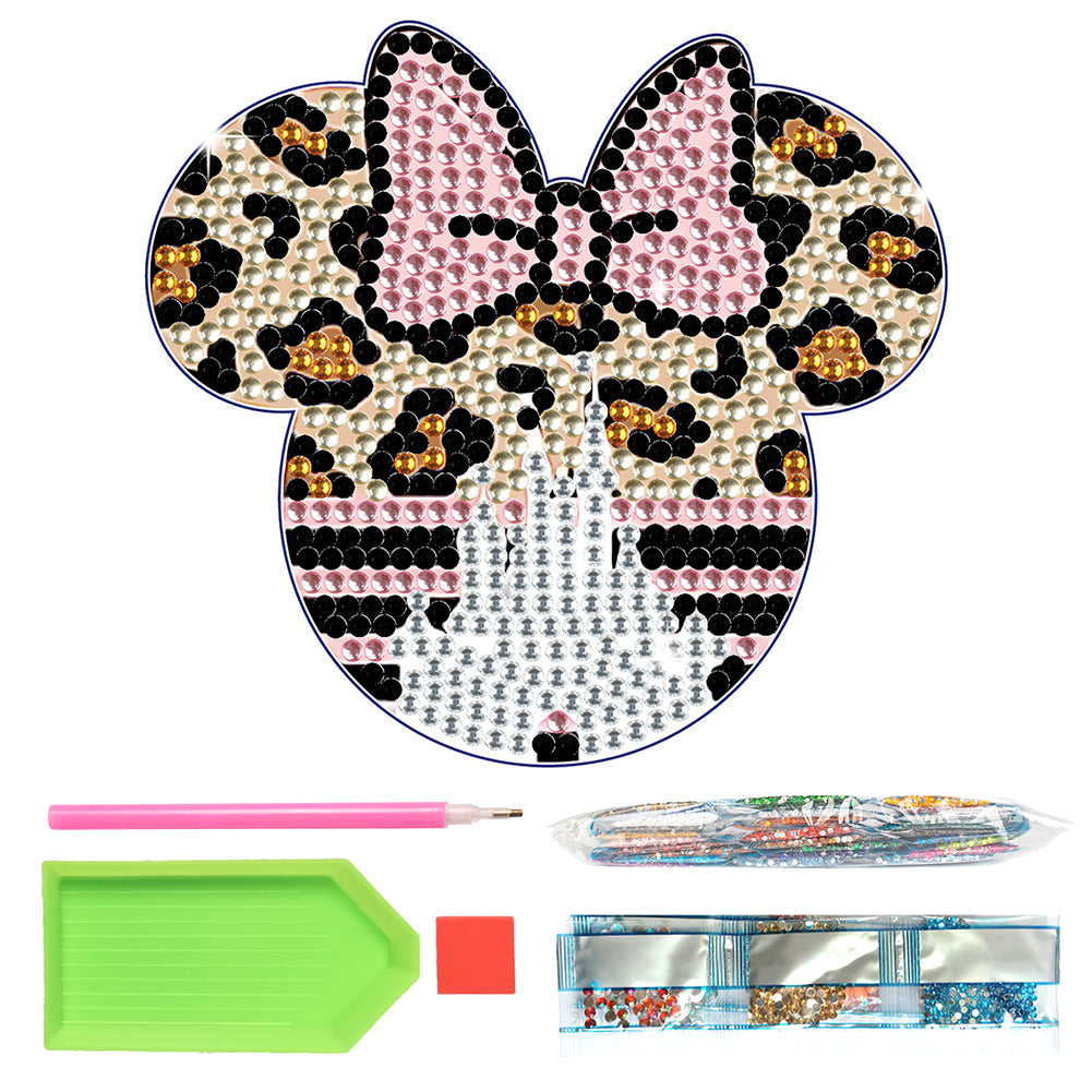 DIY Diamond Painting Coasters Kit Anti Slip Coasters Cartoon Mickey Cup Coasters