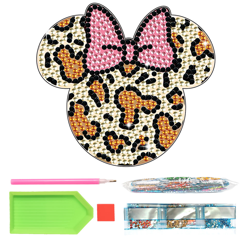 DIY Diamond Painting Coasters Kit Anti Slip Coasters Cartoon Mickey Cup Coasters