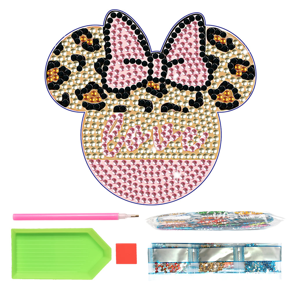 DIY Diamond Painting Coasters Kit Anti Slip Coasters Cartoon Mickey Cup Coasters